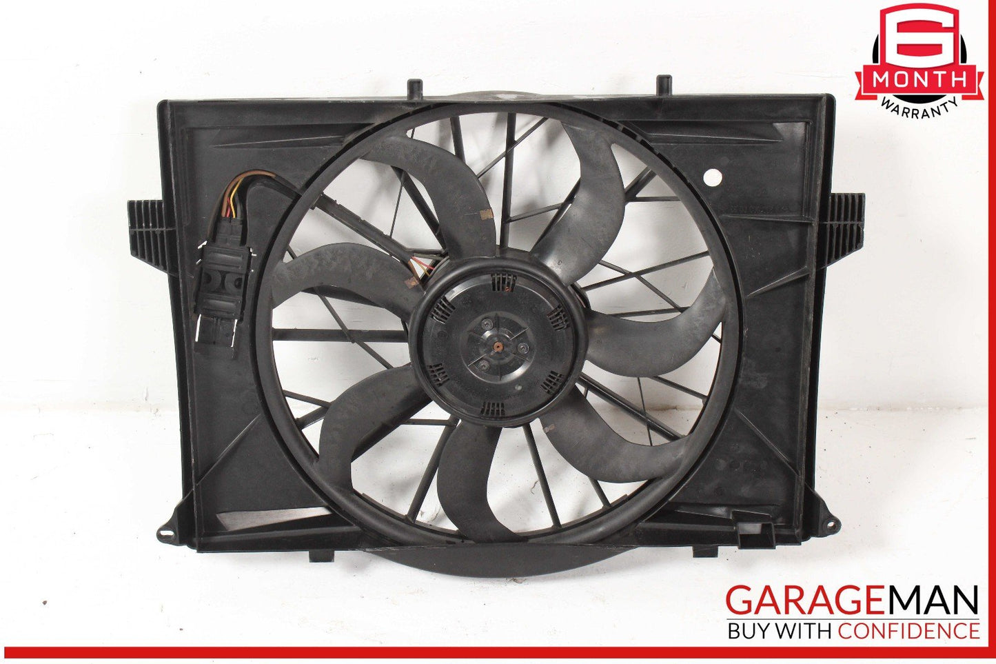 03-12 Mercedes R230 SL550 Engine Motor Cooling Radiator Fan Assembly OEM
