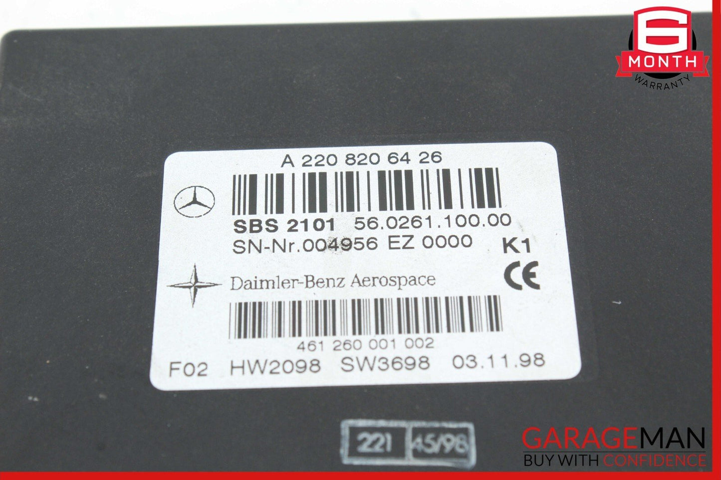 00-06 Mercedes W210 E320 S430 S55 AMG Communication Voice Control Module Unit
