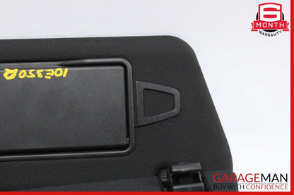 10-16 Mercedes W212 E350 E400 Right Passenger Side Sunvisor Sun Visor Black OEM