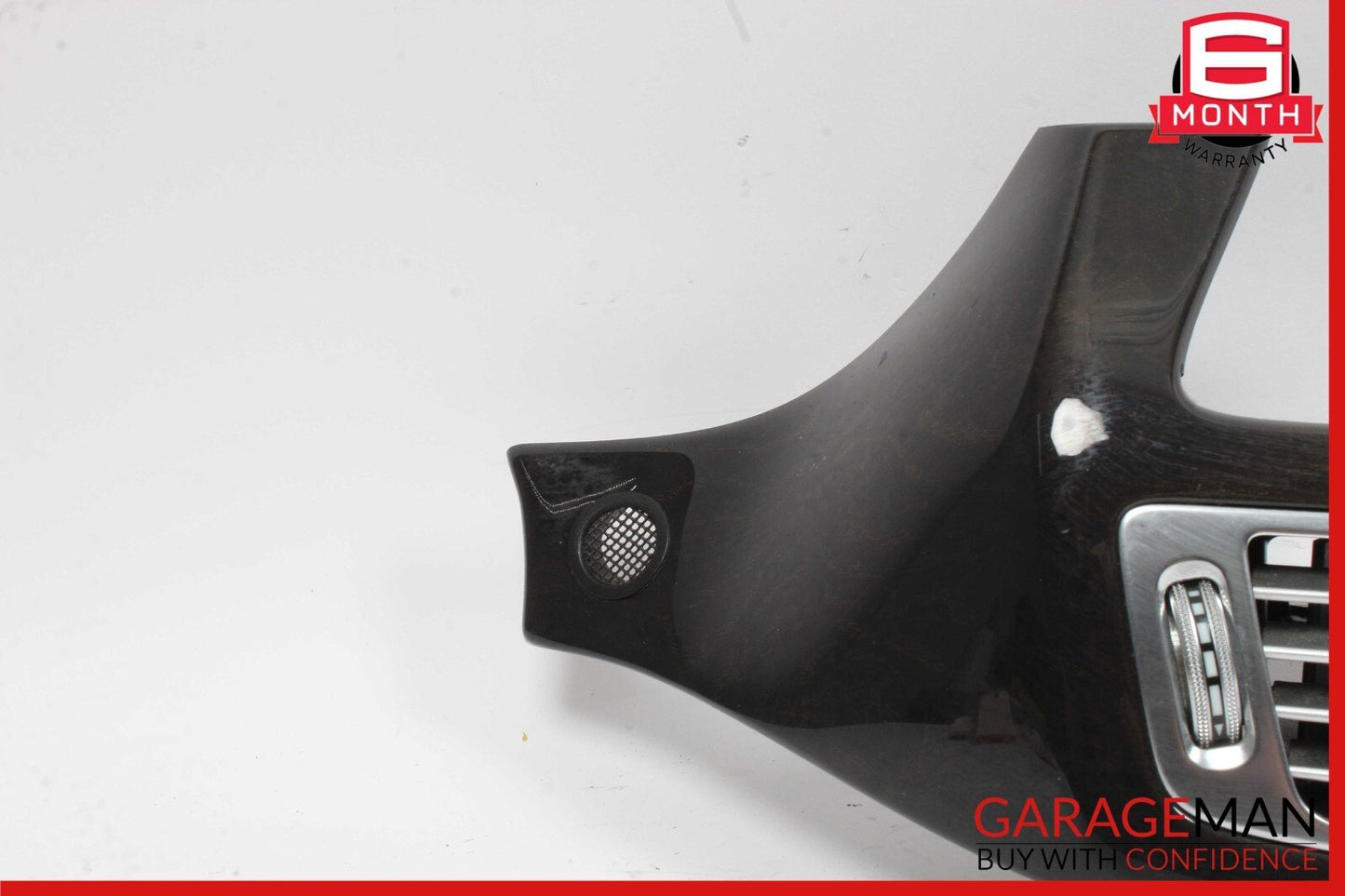 12-18 Mercedes W218 CLS500 Front Dash Trim Bezel Air Vent Cover Assy Walnut OEM