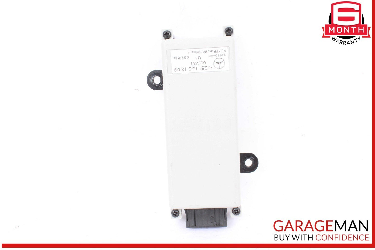 06-12 Mercedes X164 GL450 4MATIC Amplifier Amp Sound System Audio 2518201389 Genuine