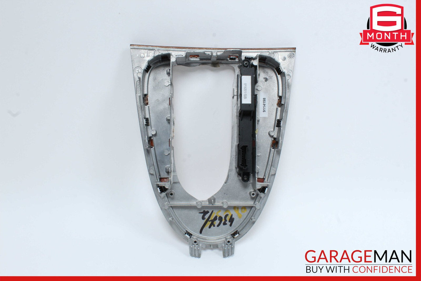 06-11 Mercedes W219 CLS500 CLS550 Center Console Shifter Trim Bezel Wood OEM