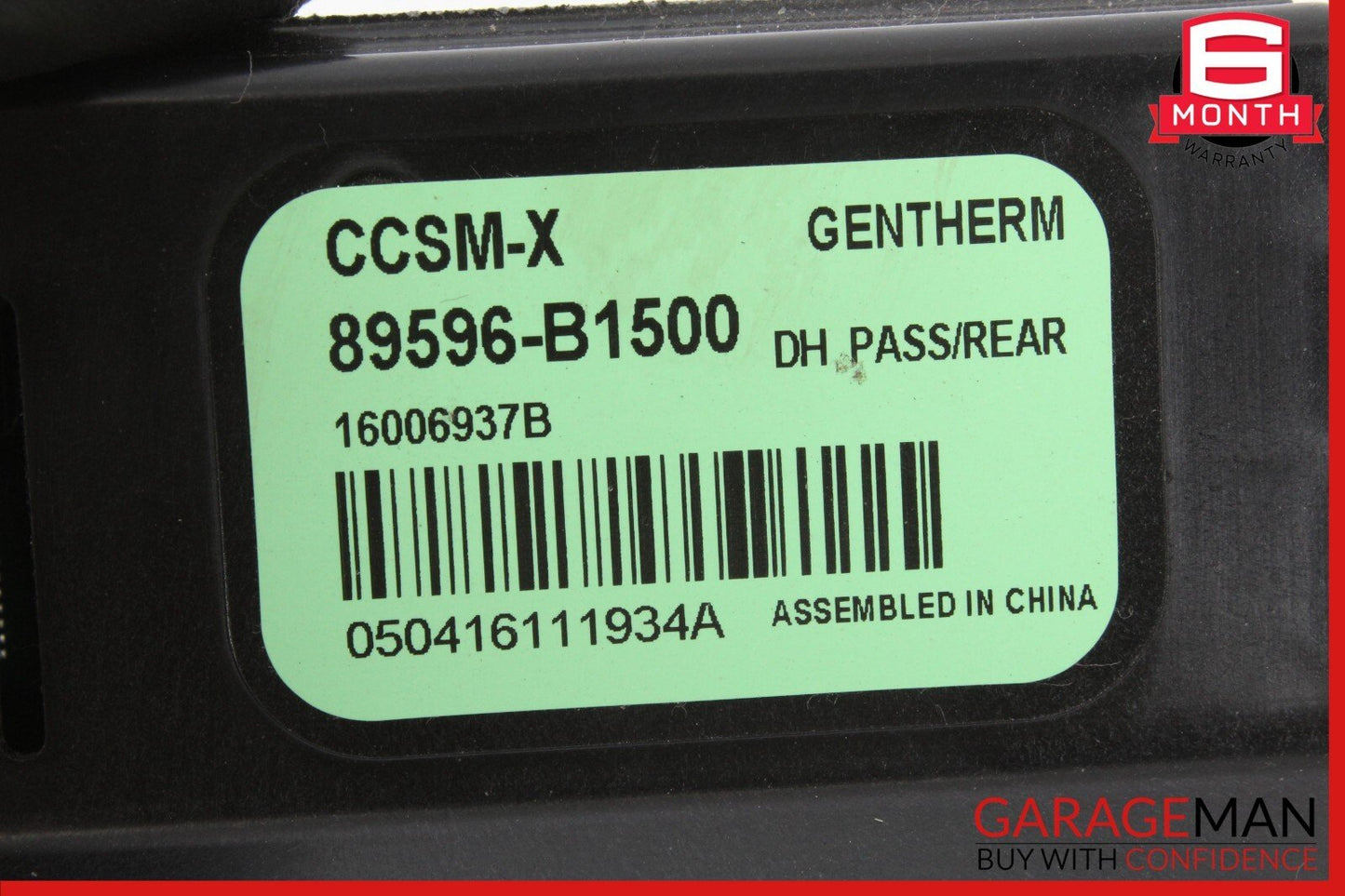 15-20 Hyundai Genesis G80 Front Seat Climate Control Module OEM