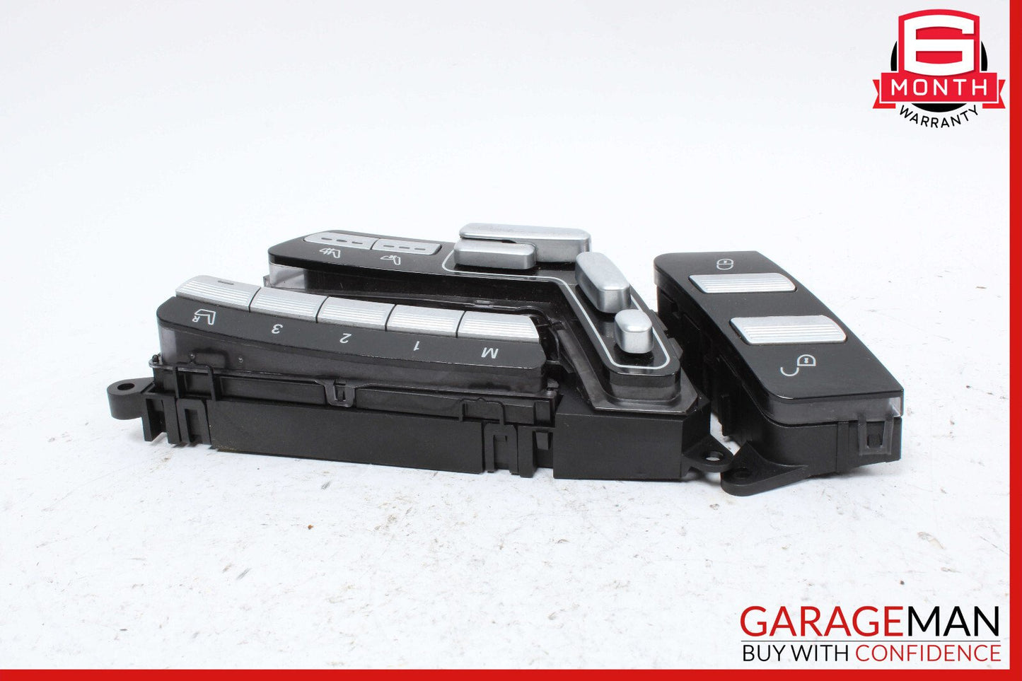 07-13 Mercedes W221 S550 CL600 Front Left Side Seat Adjust Control Switch Set