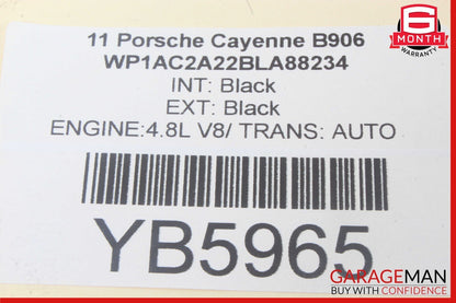 11-12 Porsche Cayenne S 958 Rear Right or Left Side Door Control Module OEM