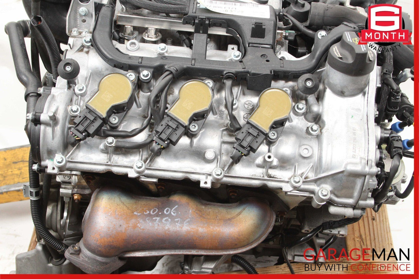 06-11 Mercedes R171 SLK280 C300 Engine Motor Block Assembly 3.0L M272 RWD 155k