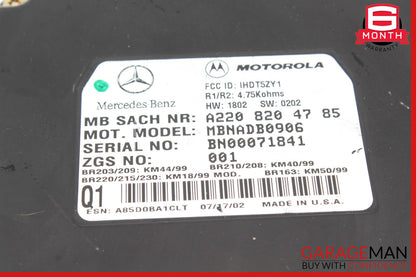 00-06 Mercedes R230 SL500 CLK55 AMG Voice Command Control Module 2208204785 OEM