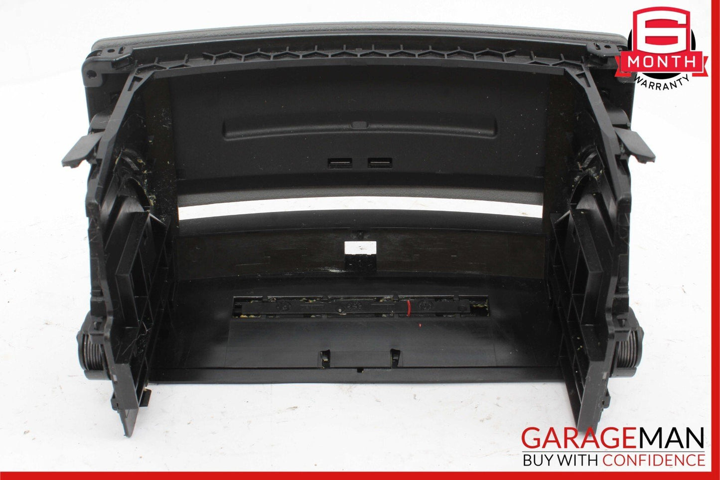07-13 Mercedes W221 S550 S600 S350 Dash Console CD Player Cover Trim Panel Gray