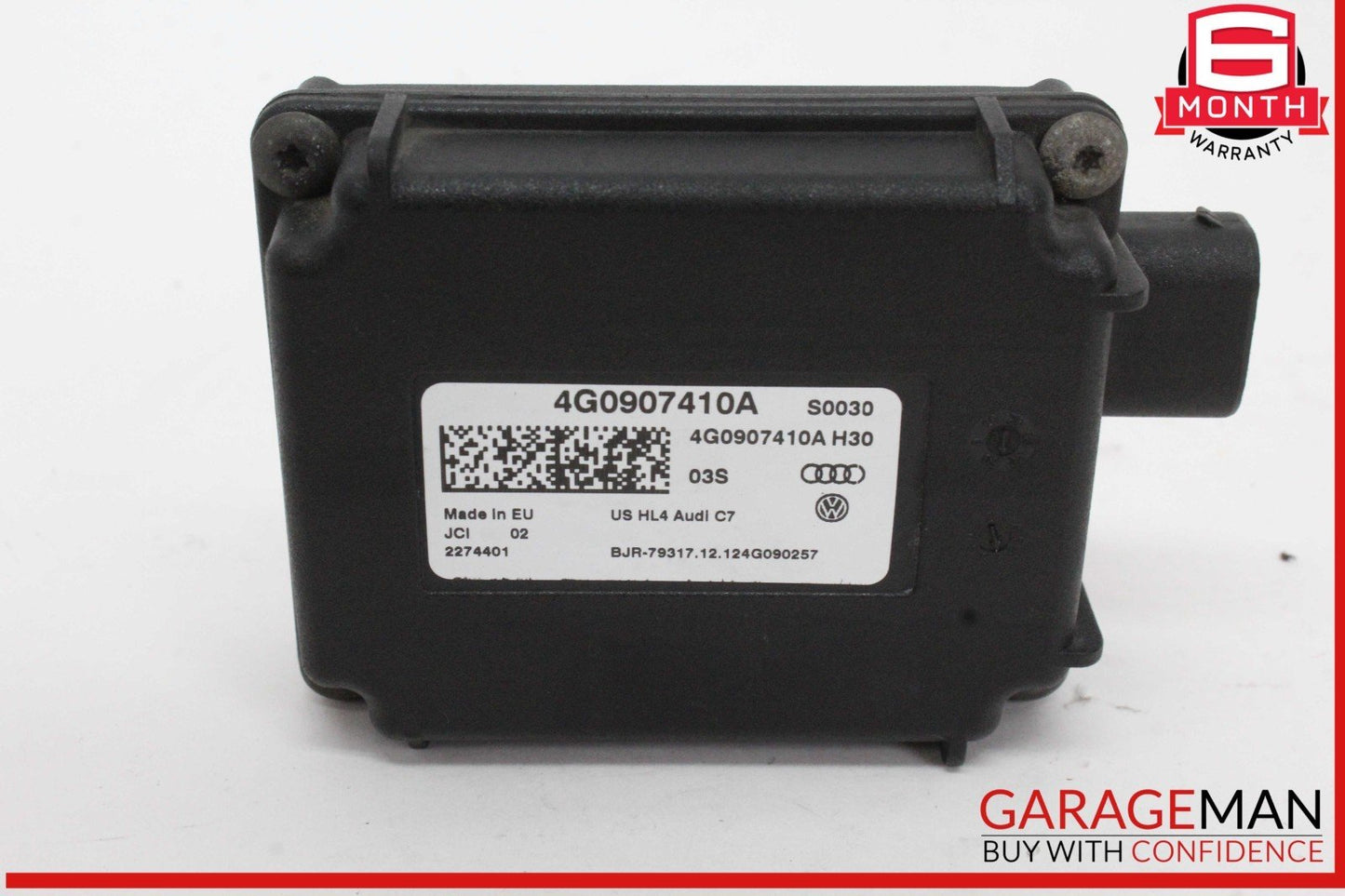 12-18 Audi A5 A4 A6 A7 Garage Door Homelink Control Module Unit 4G0907410A OEM