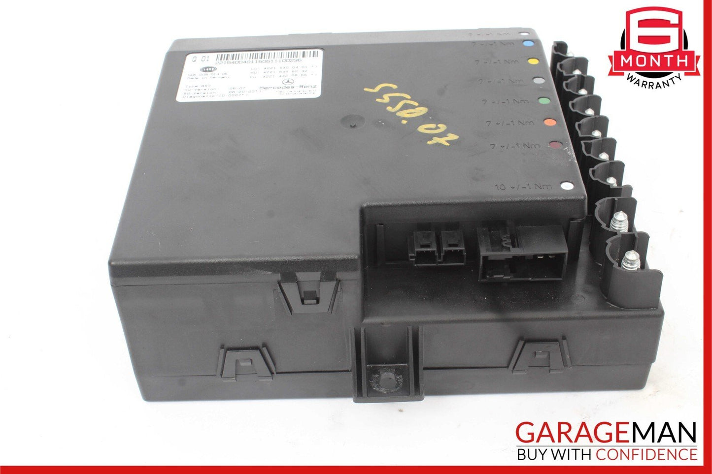 Mercedes W221 S550 CL550 Electric Power Supply Control Fuse Box Module OEM