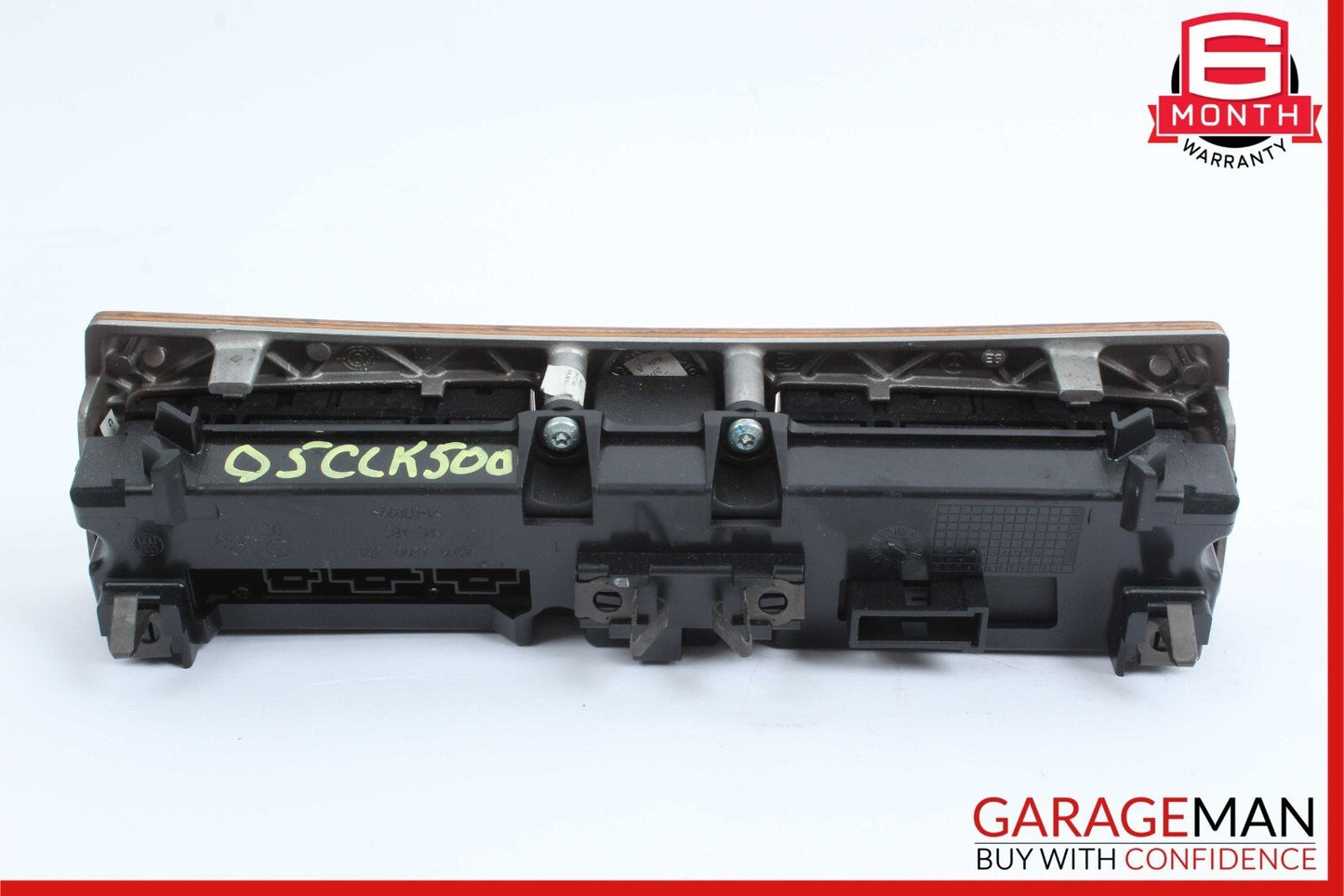 05-09 Mercedes CLK350 CLK500 CLK550 Center Dashboard Control Switch Control Wood