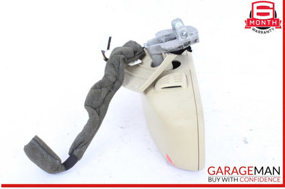 10-16 Mercedes W212 E350 Front Interior Top Upper Rear View Mirror Beige OEM
