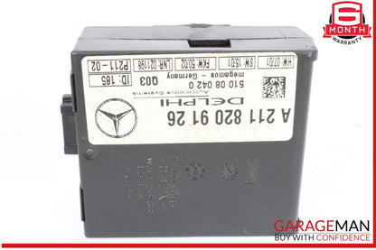 00-12 Mercedes R230 SL500 C230 S430 E320 Anti Theft Alarm Module 2118209126 OEM