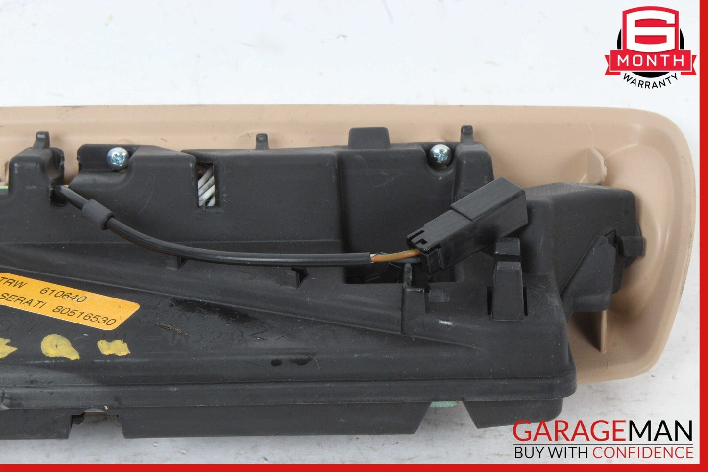 08-13 Maserati Quattroporte M136 Overhead Console Trim Switch 80516530 OEM
