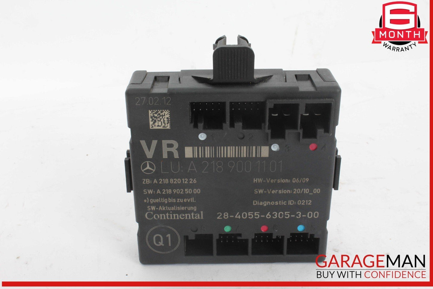 08-18 Mercedes W218 CLS550 C250 E400 Front Right Side Door Control Module OEM