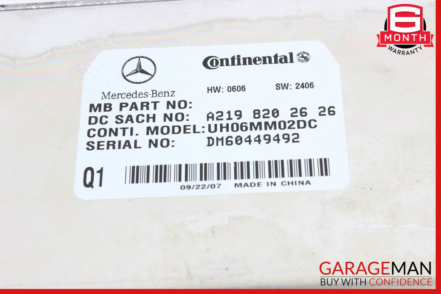 06-09 Mercedes E350 GL450 ML550 Phone Communication Controller Module Unit