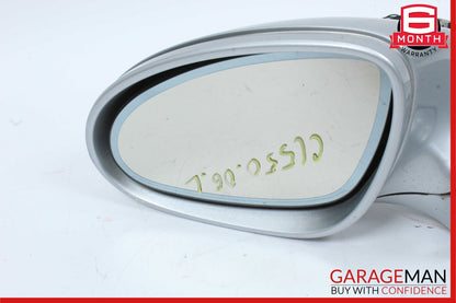 07-09 Mercedes W216 CL550 Front Left Side Mirror Rear View Door Iridium Silver