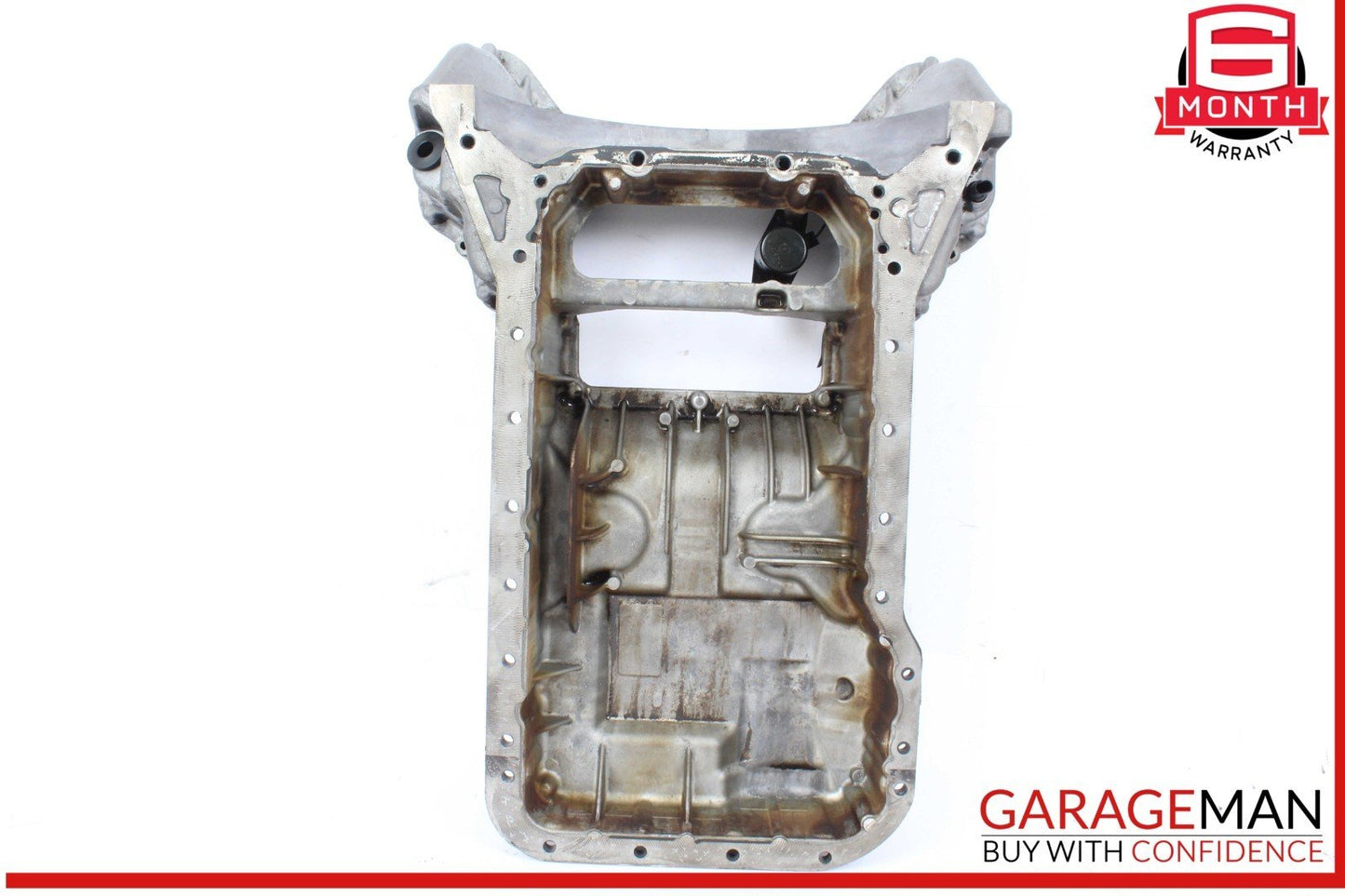 05-11 Mercedes W209 CLK350 Engine Upper Oil Sump Baffle Pan 2720142102 OEM