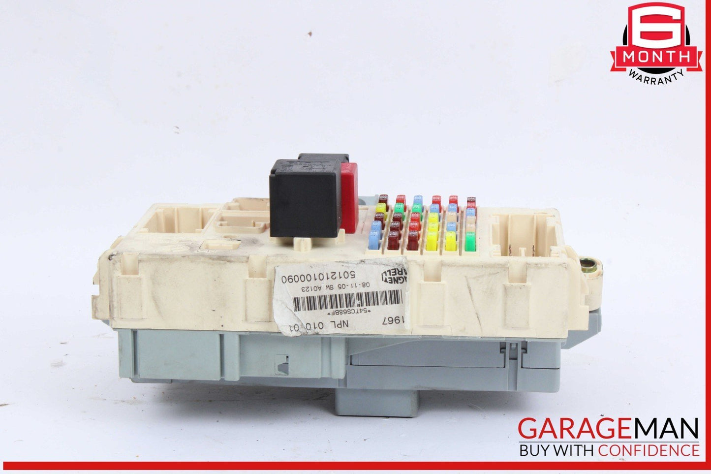 06-08 Maserati Quattroporte M139 Front Left Dashboard Fuse Box 501210100090 OEM