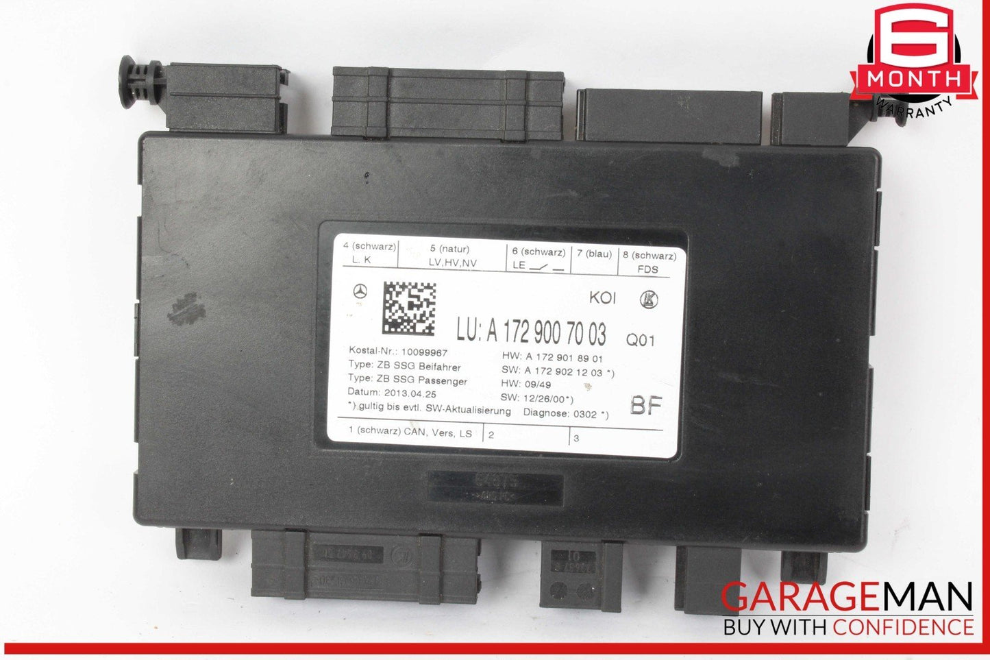 08-20 Mercedes W212 E350 C300 Front Right Side Seat Control Module Unit OEM