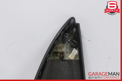 98-01 Mercedes W163 ML320 ML430 ML55 Left Door Mirror Corner Trim Panel Black