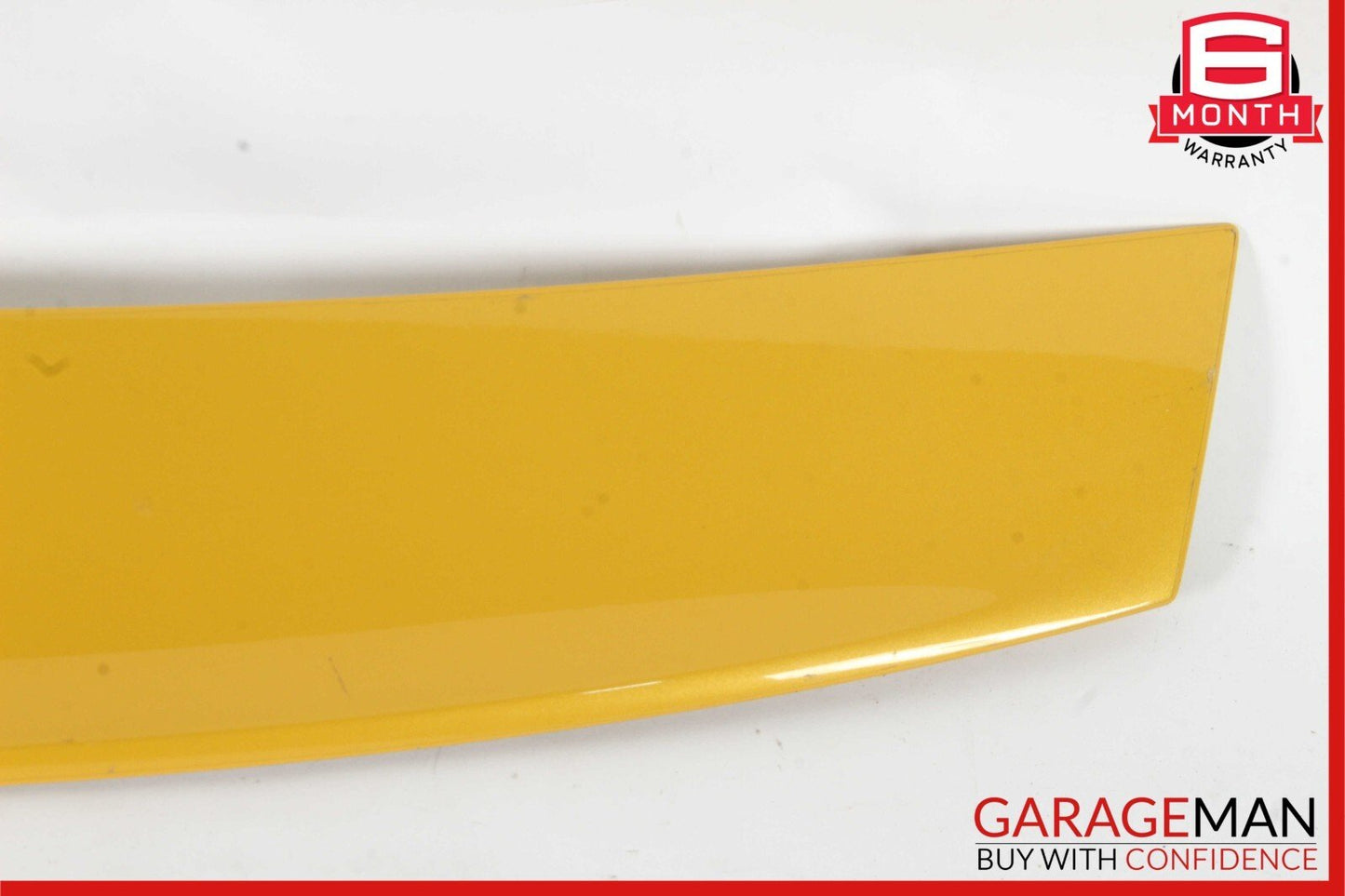 17-21 Mercedes C190 AMG GT Rear Tailgate Boot Lid Spoiler Cover Panel Yellow OEM