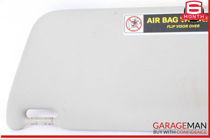 01-07 Mercedes W209 CLK500 Front Right Side Sun Visor Sunvisor Gray 2038170320