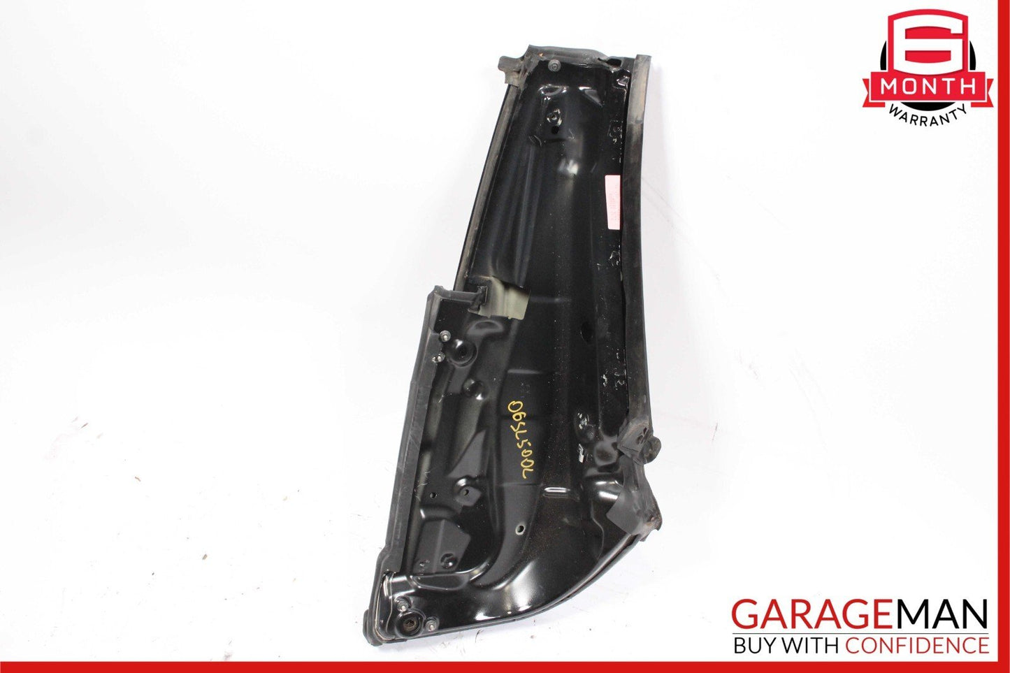 03-08 Mercedes R230 SL500 Convertible Rear Left Side Roof Top Hinge Cover Black