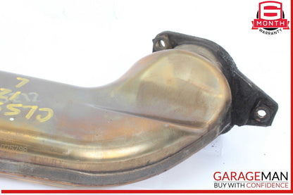 12-18 Mercedes W218 CLS550 4.6L Left Exhaust Pipe Adapter 2781400908 OEM