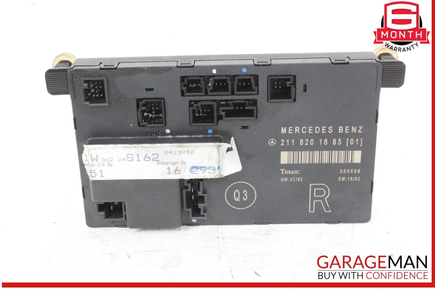 03-09 Mercedes W211 E500 E550 Front Right Passenger Side Door Control Module OEM