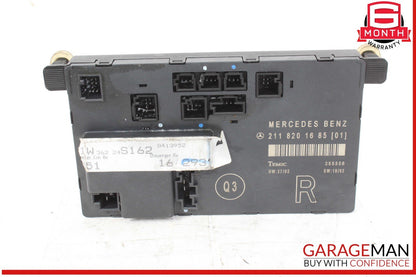 03-09 Mercedes W211 E500 E550 Front Right Passenger Side Door Control Module OEM