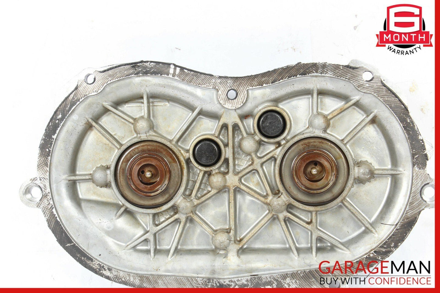 06-10 Mercedes W221 S550 CL550 Front Right Engine Timing Chain Cover Plate