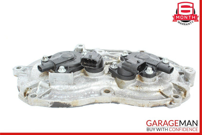 06-13 Mercedes W212 E350 S550 Front Right Engine Timing Chain Cover Plate OEM