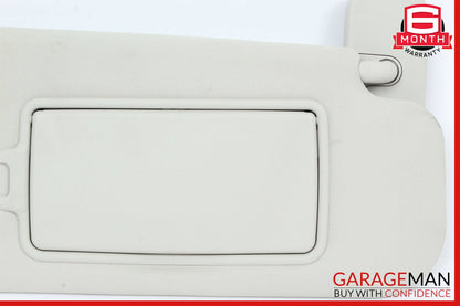 17-19 Jaguar XE Front Right Passenger Side Sunvisor Sun Visor Gray OEM