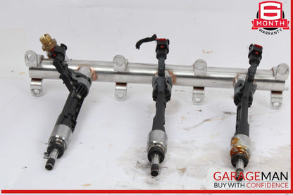 18-24 Audi S5 A5 A4 S4 SQ5 Left Driver Side Fuel Rail w/ Injectors OEM