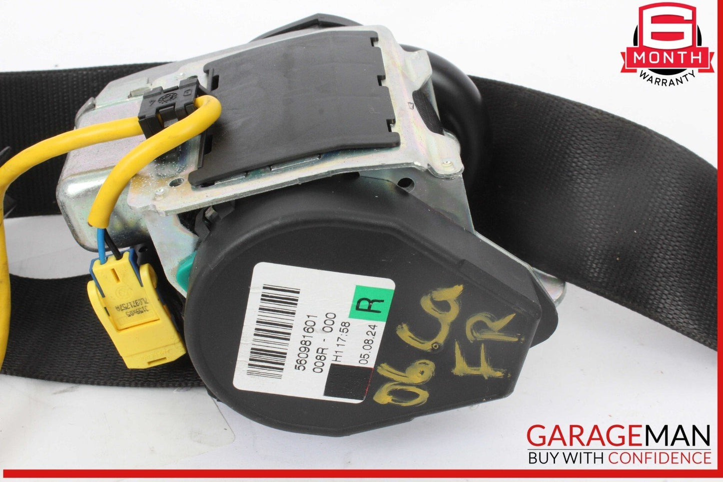 03-06 Porsche Cayenne 955 Front Right Side Seatbelt Seat Belt Retractor OEM