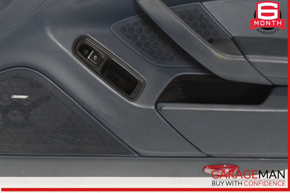 10-16 Porsche Panamera 970 Front Right Side Interior Door Panel Black OEM