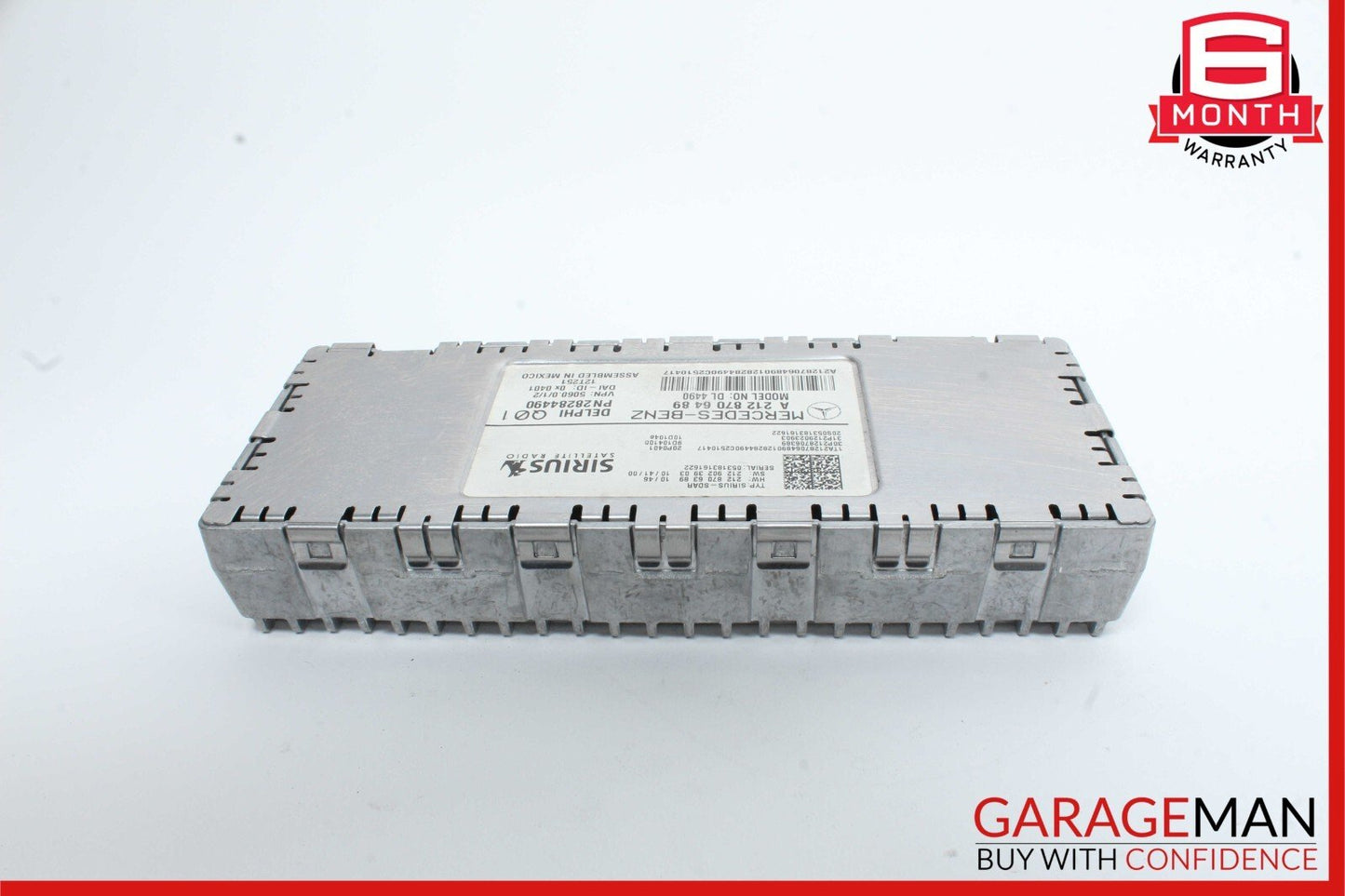 12-15 Mercedes R172 SLK250 Sirius Satellite Radio Receiver Control Module OEM