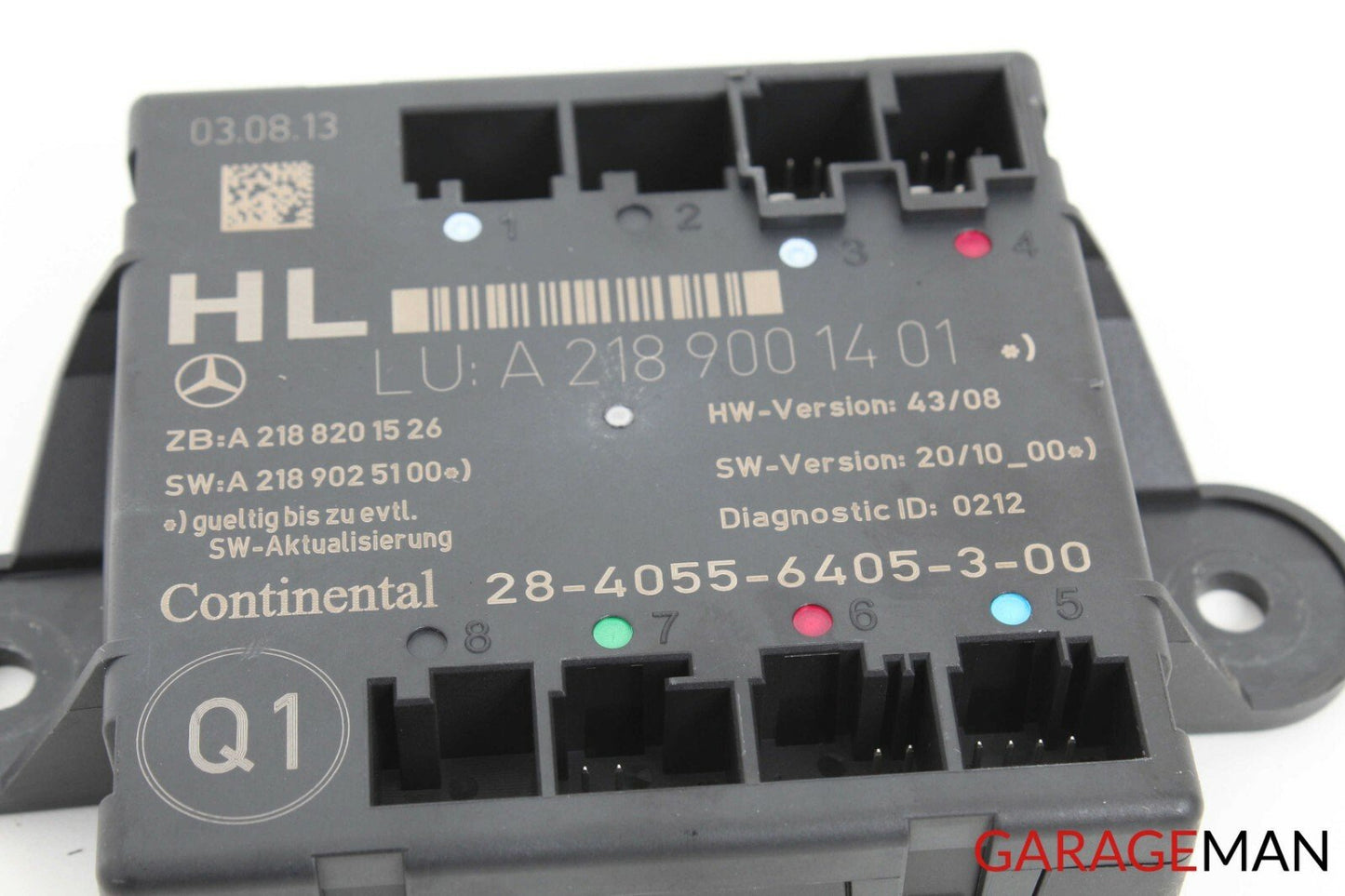 13-15 Mercedes X204 GLK350 Rear Left Driver Side Door Control Module Unit OEM