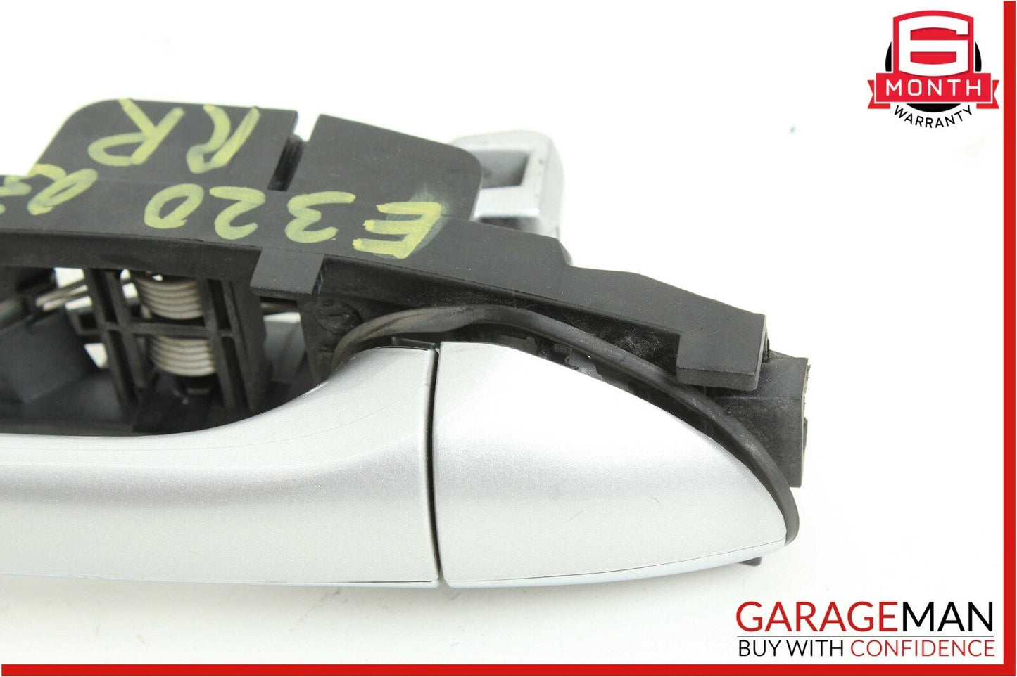 03-09 Mercedes W211 E63 AMG E320 Rear Right Side Exterior Door Handle Silver OEM