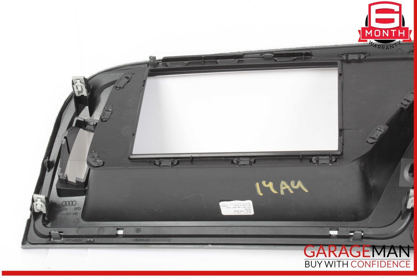 13-16 Audi A4 Dash Dashboard Cluster Gauge Surround Trim Bezel 8K1857186AM OEM