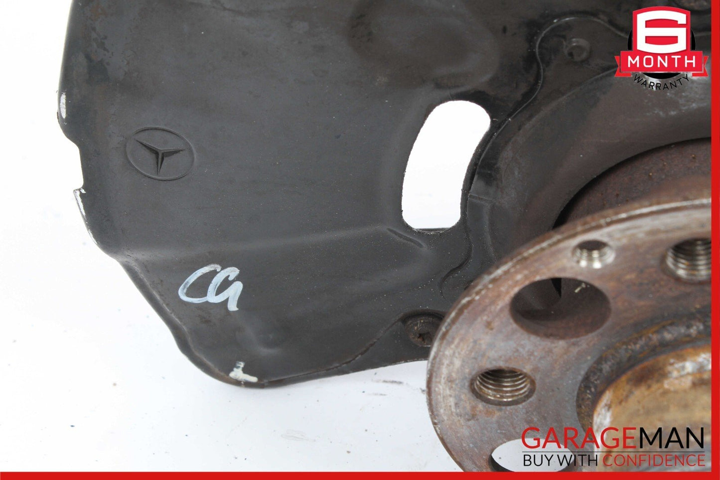 07-13 Mercedes W221 S550 Front Left Driver Wheel Carrier Spindle Knuckle Hub OEM