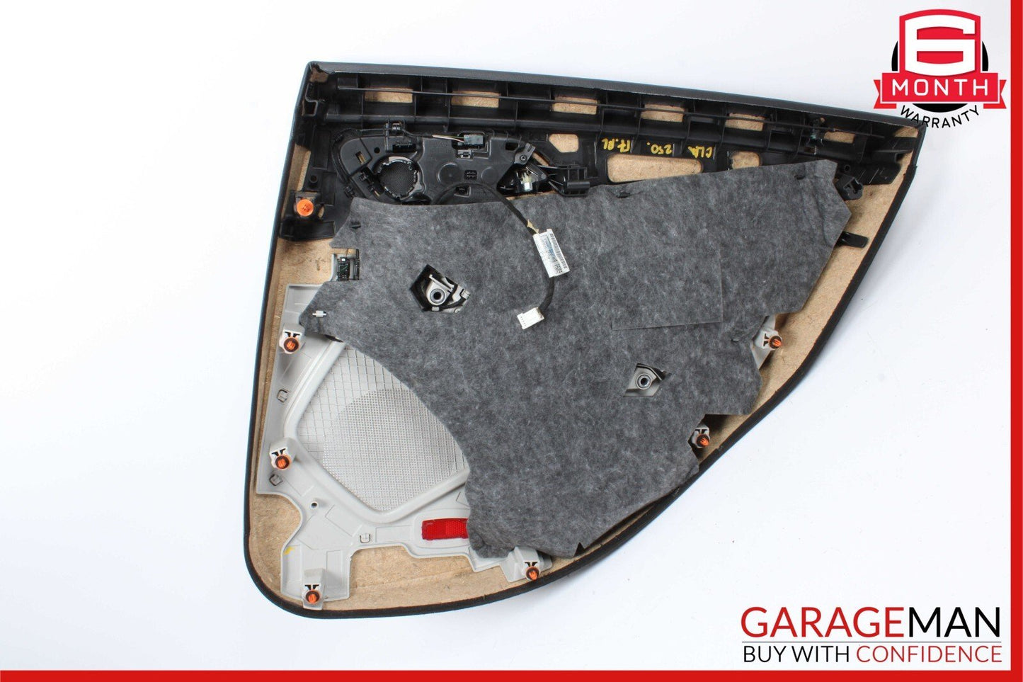 14-18 Mercedes W117 CLA250 Rear Left Interior Door Trim Panel Cover Assembly OEM