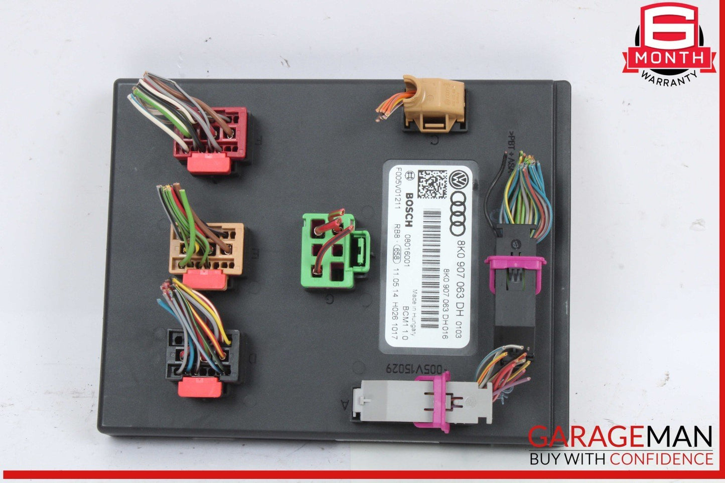 09-17 Audi SQ5 A4 A5 Q5 BCM Onboard Supply Control Module Unit 8K0907063DH OEM