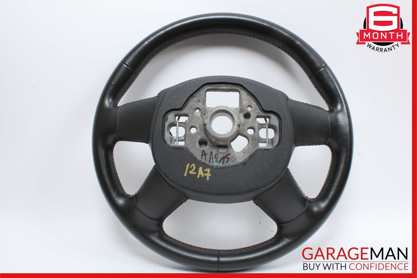 12-15 Audi A7 Premium Plus A6 S6 S7 4 Spoke Steering Wheel Black OEM