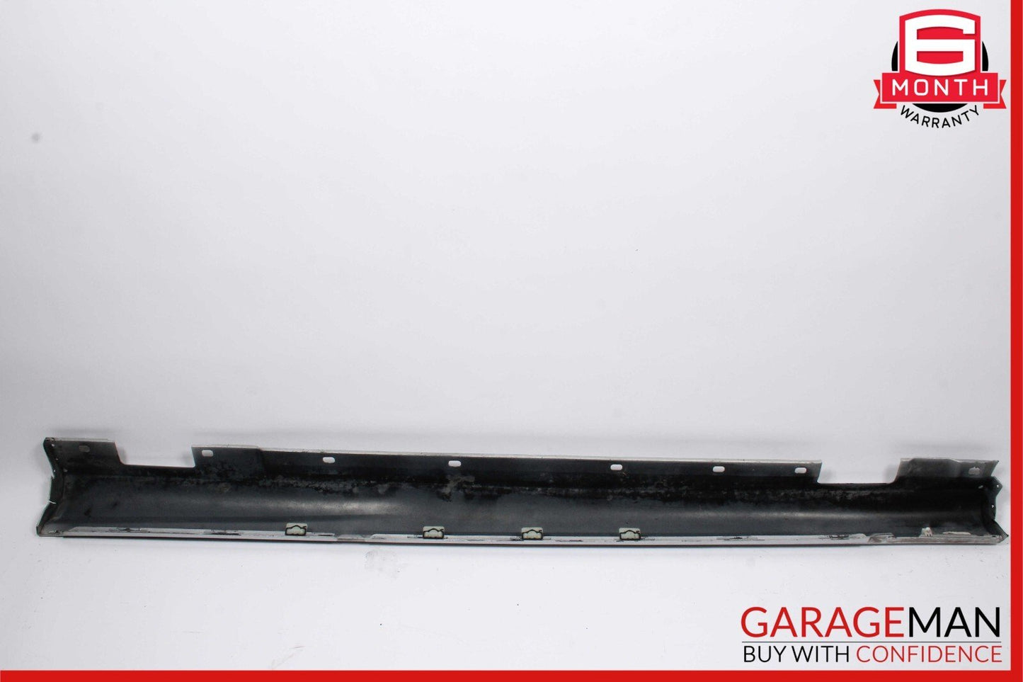 08-14 Mercedes W204 C250 AMG Sport Sedan Right Side Rocker Skirt Iridium Silver