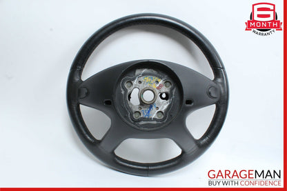 06-09 Mercedes W164 ML350 4MATIC Steering Wheel Black w/ Wood Top OEM