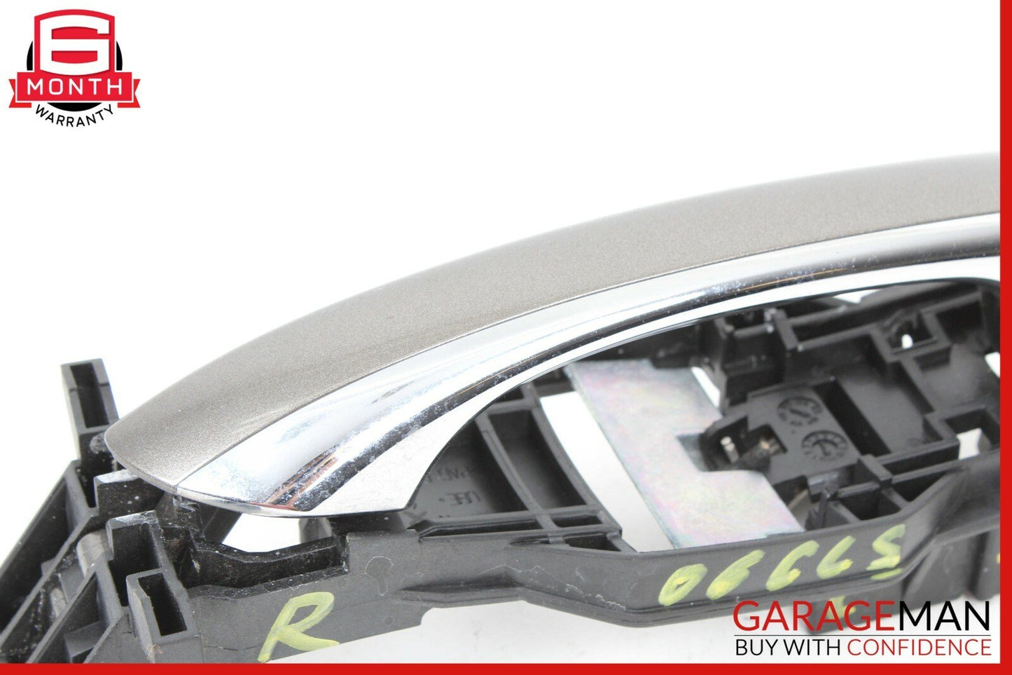 06-11 Mercedes W219 CLS500 Rear Left Side Exterior Door Handle Indium Gray OEM