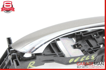 06-11 Mercedes W219 CLS500 Rear Left Side Exterior Door Handle Indium Gray OEM