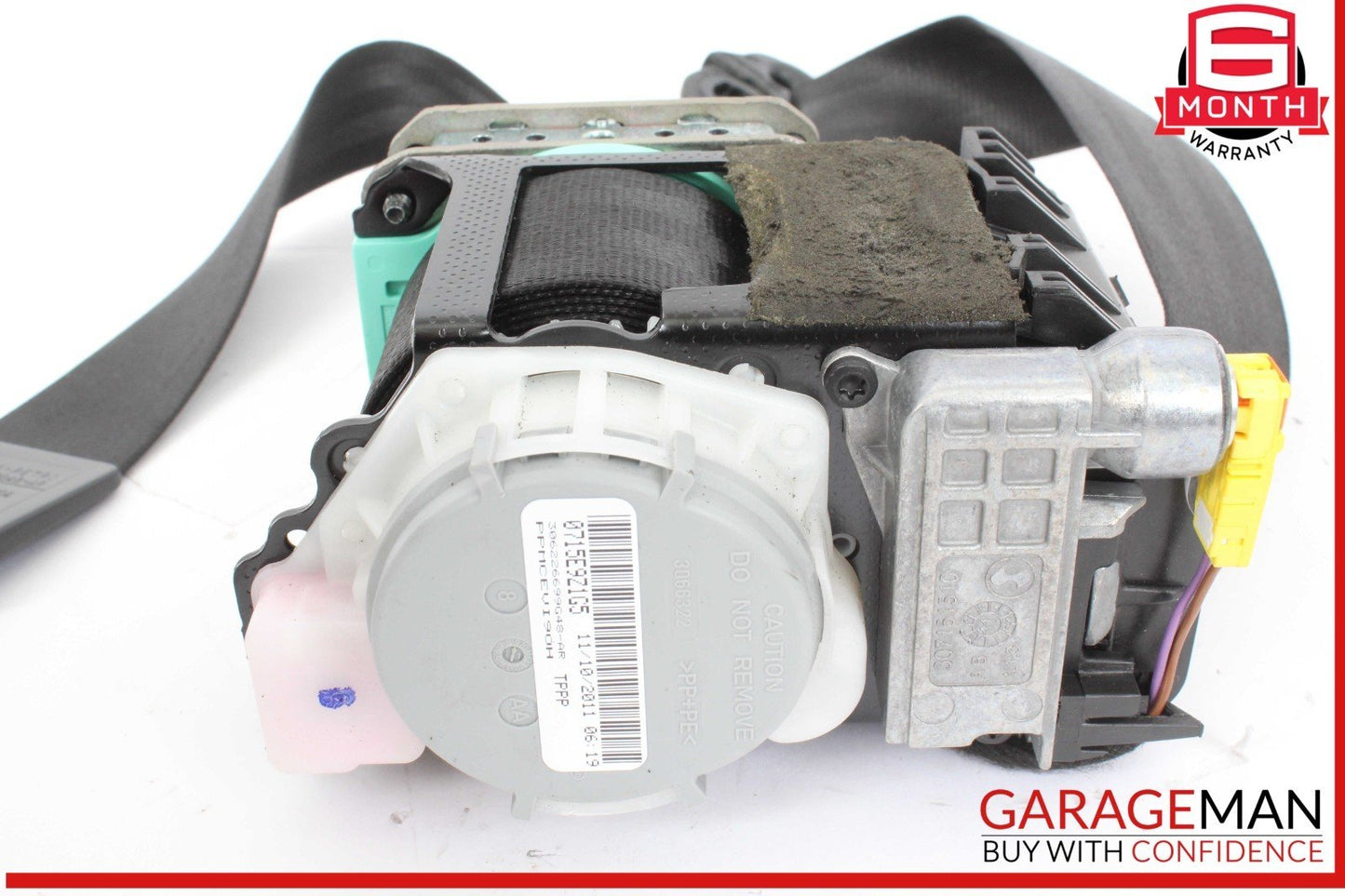 09-16 Audi S4 Front Right Passenger Side Seat Belt Seatbelt Retractor OEM